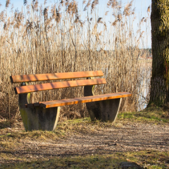 Bank in der Natur - Quelle HMC